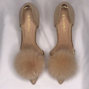 New never worn heels. Nude color. Size 7.5